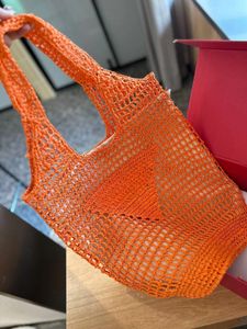 Tote Çanta Tasarımcı Çanta Straw Bag Omuz Crossbody Çanta Yaz Plaj Çantalarının Uygun Depolanması Lafite Keten Dokuma Çanta Boş Zaman İçin Büyük Kapasiteli Toptan Fiyat