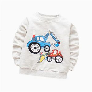 Baby Boy Tshirt Cotton Casual с длинным рукавом рожден