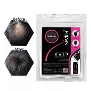 Produkter håravfallsprodukter Sevich 100 g produktbyggnadsfibrer keratin skallig för att tjockna förlängningen i 30 sekunders concealer pulver för un drop