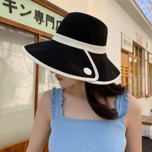 BERETS Sport Terry Outdoor Inspired High Quality Wholesale Wide Brim Crochet Plain Bucket Hat For Women Personalizado Custom Logo