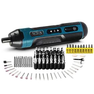 Cordless Electric Screwdriver Rechargeable 1300mAh Lithium Battery Mini Drill 3.6V Power Tools Set Household Maintenance Re 240418