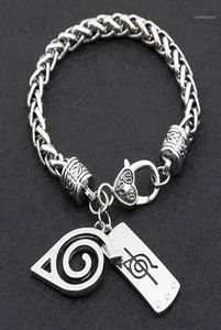 Konoha Ninja Village Logo lion Forehead Alloy Bracelet Classic Geometric Charms Cosplay Bracelets Fashion Jewelry112977942104585