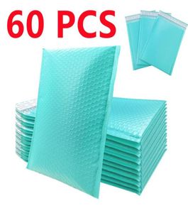 Förvaringspåsar 6030st bubble mailers rosa poly mailer självförsegling vadderade kuvert gåva blackblue förpackning kuvert för bok8073515