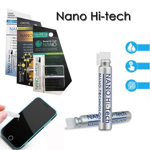 1 ml flüssiger Nano Hi-Tech-Bildschirmschutz 3D gebogene Kante Anti-Scratch-Bildschirm Ganzkörper Mobiler Protektor für iPhone X S9 LL