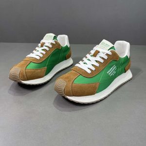 Летний новый продукт обуви: Shi Ping Sole Light Style Forrest Gump Toe Layer Cowhide Plus Crate Casual Low Top Boards