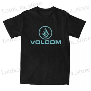 Camisetas masculinas masculas Volcoms Camiseta comercial Camiseta Camiseta Camiseta Casual T-shirt adulto T240419