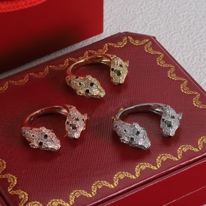 Pierścień love damski pierścionek Diamond Pierścień projektant biżuterii moda klasyczny złoty pierścień otwierający regulowany rozmiar