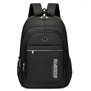 Rucksack Männer große Kapazität College Student High School Taschen für Teenager Jungen Nylon 15,6 Zoll Laptop Rack Pack