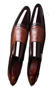 أزياء فستان رجال الرجال أحذية 2019 New Classic Leather Men039S Suits Shoes Slip on Dress Shoes Men Oxfords 1654924