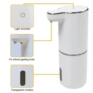 Automatic Soap Dispenser Touchless Sensor Foam Type-C Charging High Capacity Smart Liquid Soap Dispenser with Adjustable Switch