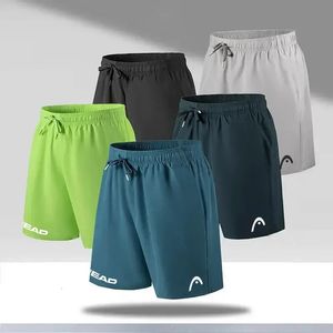 Mens Sports Shorts Badminton Shorts Professional Running Training Clothing Fitness Boutique Summer Tennis Quick Torking 240410
