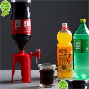 Water Bottles Soda Coke Saver Upside Down Drinking Dispenser Bar Creative Accessory Party Drink Hines Mj1121 Drop Delivery Home Gard Dhneb