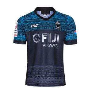 Football Jersey Men Sport 2020 Fiji Film och Teion Rugby Rich Blue Jersey