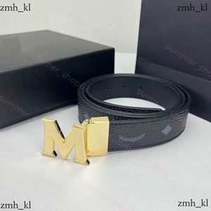 Mcm1688 Belt Classical Belts for Women Designer Men Belt Fashion Business Casual Belt Wholesale Brown Black Mens Waistband Womens Metal Buckle Leather Metallic 617