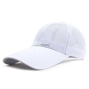 Capsini a sfera 11 cm Long Peak Sun Cap Lady Summer Hun Shade Sport Hat Men Big Size Mesh Baseball Caps 55-60 cm 60-65 cm