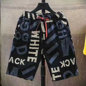 Men's Shorts Mens Shorts Floral Beach Male Short Pants Board Anime Printed Graphic Elastic Fashion Designer Y2k Korean Style Thin Cortos Xl T240419