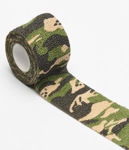 5cmx45m Camouflage Self Adhesive Elastic Bandage For Tattoo Pen Tattoo Grip Wrap For Body Joint Finger Elbow Protection8576294