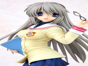 Anime 4 Leaves CLANNAD Tomoyo Sakagami Uniform ver16 PVC 25cm Figure Model Toys Doll8464261