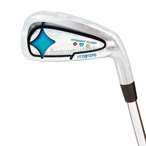 Golf Kulüpleri Erkek Japonya Itobori Golf Irons 4-9 P Blok Sağ Elli Ütüler Seti R veya S Çelik ve Grafit Şaft Ücretsiz Nakliye