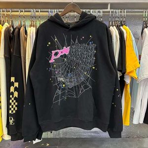 Men Designer High Quality Pullover Pink Young Thug 555555 Angel Hoodies Mens Womens Hoodie Embroidered Web Sweatshirt Joggers Size S/M/L/XL