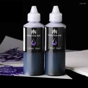 Inchiostri da tatuaggio 1pc da 120 ml di stencil Inchiostro inchiostro Trasferimento a getto d'inchiostro senza accessori per macchine per la pittura artistica