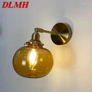 Vägglampa dlmh nordisk mässing inomhus vardagsrum sovrummet sovrum modern el korridor hall