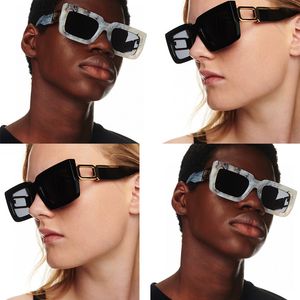 Дизайнеры прямоугольная рама солнечный глаз ацетатный волокно кошачьи глаза с полиамидными линзами и металлическими OE073 Модные женские и мужские солнцезащитные очки UV400 UV400