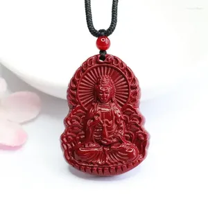 Цепочки естественные подлинные вермилион Avalokitesvara Penne Purple Gold Gold Accessories Accessories Мужские и женские украшения