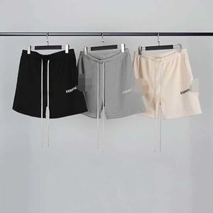 Line Double Mesh Drawstring Par High Street Non Fgo Loose Capris Casual Breatble Shorts