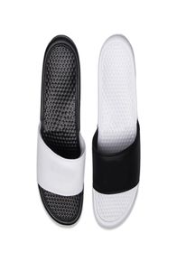 ner slippers BENASSI black white red striped sandals causal Nonslip summer slippers flip flops slipper size 36459242210