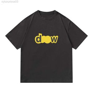 Yaz Tshirts Erkek Gömlek Tişörtlü Adam Tasarımcı Top Street Pop Kadın Tee Lovers Mektubu Kısa Drew SH 677