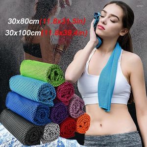 Havlu Mikrofiber Sport Hızlı Soğutma Buz Yüzü Yoga Gym Eşarp Çalışan Nefes Alabası Plajı