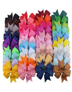 20pcs40pcs Lot Baby Girls Big 6 Inch Hair Bows Alligator Hair ClipsBaby Girl Gift Set11026594