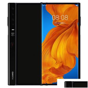 Huawei Original Mate XS 5G Telefone celular 8GB RAM 512GB ROM Kirin 990 Octa Core Android 8.0 OLED Dobrável FL SN 40.0MP AI NFC Fingerpr dhyqp
