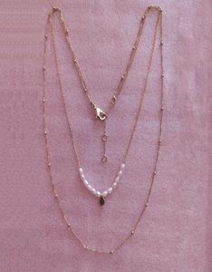 ennis Graduated Multilayered chain imitation pearl fashion necklace various specifications quality assurance7431553