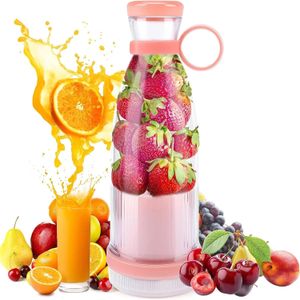 Juicer elettrico portatile Mini succo di succo di succo 6 pale frullati Smoothie arancione limone arancione USB carico di frutta fresca macchina fresca 240415