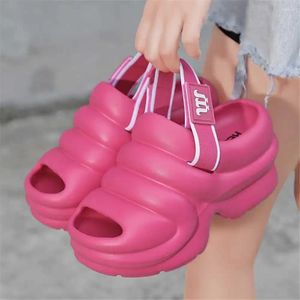 Slippers Plus Size High-heel Summer Women Sandals Women's Shoes Trend 2024 Non-slip Slipper Sneakers Sports Special Basquet