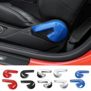 Accessories Car Seat Adjusting Handle Decoration Trim Cover For Ford Mustang 2015+ High Quality Auto Interior Accessories