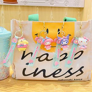 Beautiful new peach series Melo Tikkulomi KT cartoon doll key ring pendant bag wholesale gift car key chain pendant