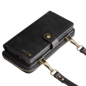 Brieftaschen Floveme Leder Brieftasche Flip Hülle für iPhone 13 14 11 12 Pro Max 14 7 8 XS XR X Deckung für iPhone Hülle Lanyard Wallet Magnet Hülle