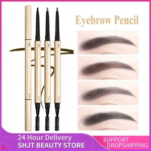 Enhancers Double Head Eyebrow Pencil Long Lasting Waterproof 5 Colors Eye Brow Pen Tint Mascara Enhance Cosmetics Beauty Women Makeup