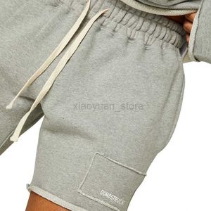 Mäns shorts hiphop sommar löpning shorts bomull frill män sport jogging fitness shorts träning män gym män shorts strand shorts 240419 240419