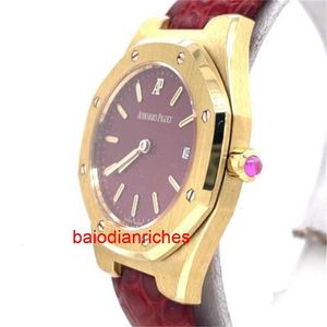 Audemar Pigue maschi's orologi orologi automatici Audemar Pigue Royal Oak Womens Quartz Quartz 28mm 18K Gold 77151st Fnnx