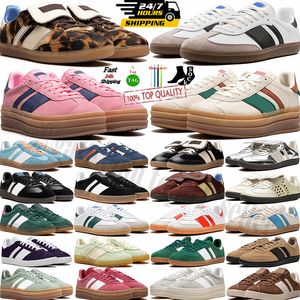 Designerskor vintage handboll Spezial Trainers OG Adimatic Indoor Bold Bermuda Platform Wales Bonner Leopard Green White Black Gum Men Women Campus Sport Sneaker