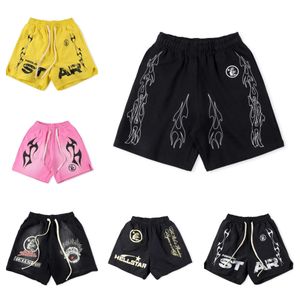 Hellstar shorts mens designer Shorts For Men Women High Quality Mens Letter Printes Sports Short Pants Womens Casual Loose Oversize Style Drawstring Pants