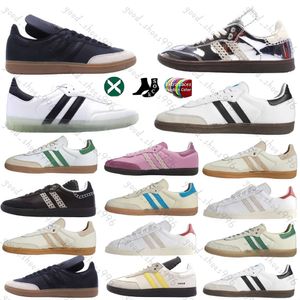 Designer -Sneaker Vegan Og Weiß schwarzer Smaba Gum Blue Beige Core Black Bonner University Rot gelbgelbgrün Männer und Frauen Frühling Herbst Outdoor Sports Casual Schuhe