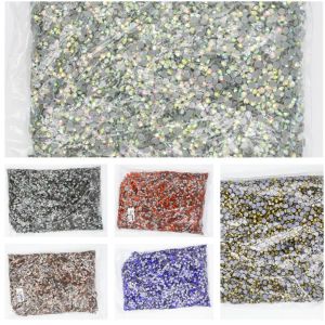 Briefcases Ss10 Big Bulk Bag 100gross 45colors Wholesale Top Quality Better Dmc Hotfix Rhinestones Crystal Hot Fix Rhinestone Garment