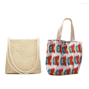 Bolsas de ombro para feminino Bolsa Fashion Beautiful Stravo Tote Bag Beige Ins Pequeno Cano Fresco e Adorável 2