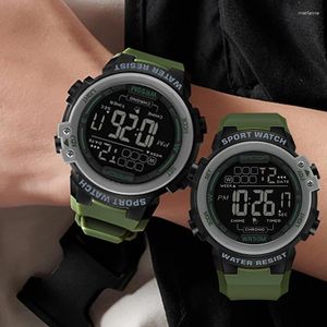 Armbandsur Sanda Luxury Fashion G Style Men's Sports Watch Waterproof Military Display Clock Man Watches LED Digital Reloj Hombre