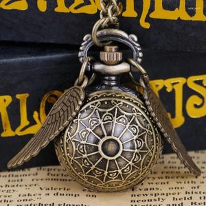 Pocket Watches Classic Retro Quartz Oglądaj prezent unisex dla kolegów z klasy i przyjaciół relOJ CF1122